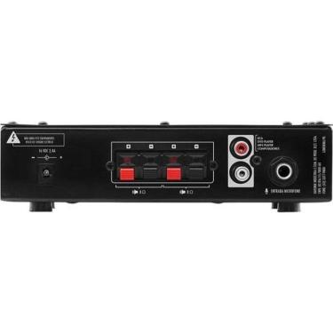 Imagem de Kit de Som para Ambiente Ambience 2000 V2 com 200W, USB, SD-MMC, Rádio FM, Bluetooth, Amplificador Compact 200 e Caixas