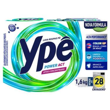 Imagem de LavaRoupas Pó Ypê Power Act Caixa 1,6kg
