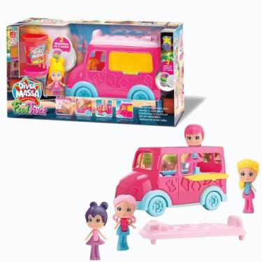 Imagem de Diver Massa Food Truck - Modelos Sortidos - Divertoys
