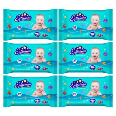 Imagem de Kit C6 Toalhas Umedecidas Care 50 toalhas  Hygieline