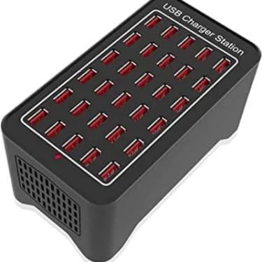 Imagem de Estação Carregador Usb 30 Portas Multi Carga Bivolt 150w