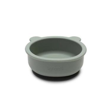 Imagem de Pratinho de Bebê Bolw Silicone Ursinho Piccolo - Infanti, Verde