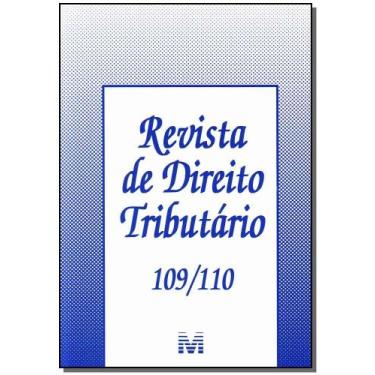 Imagem de Revista de direito tributario vol.109 / 110 - MALHEIROS EDITORES, 3