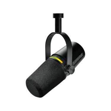 Imagem de Microfone shure mv7 plus - k bk para podcast
