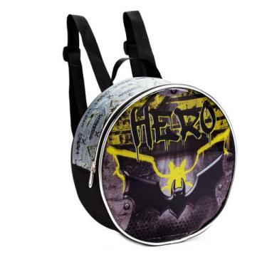 Imagem de Lancheira Térmica Escolar Infantil Batman Gotham Denlex