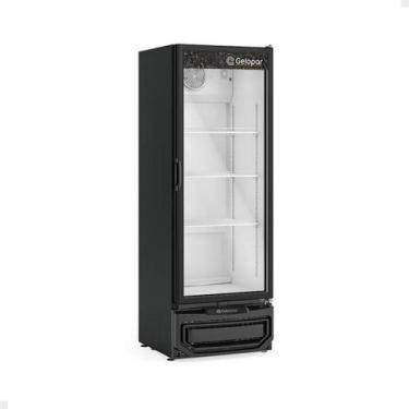 Imagem de Refrigerador Vertical 1 Porta 414 Litros GPTU-40 Gelopar, Preto, 220V