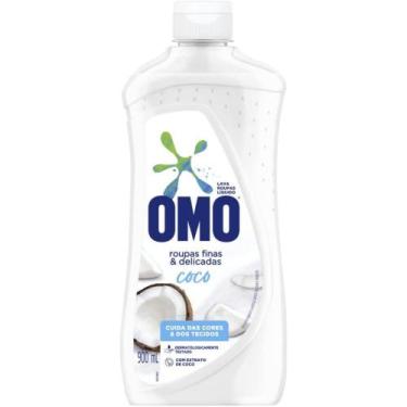 Imagem de Lava Roupas Omo Roupas Finas e Delicadas - Sabão Líquido Coco 900Ml