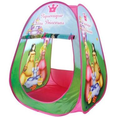 Imagem de Toca Barraca Piquenique Princesas Dobrável - DM TOYS