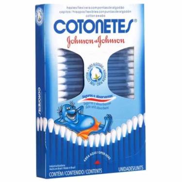 Imagem de Hastes Flexíveis com Algodão Johnson's 75 Unidades Toque Suave e Confortável Algodão 100% Puro Johnson & Johnson