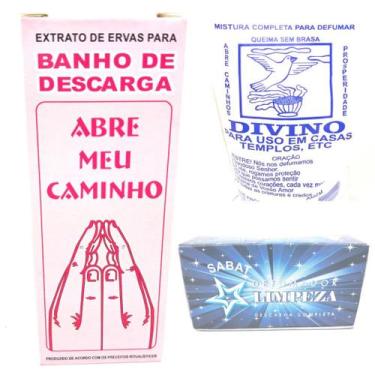 Imagem de Defumador Divino Mestre Sem Brasa Caseiro Limpeza Abre Meu Caminho Erv