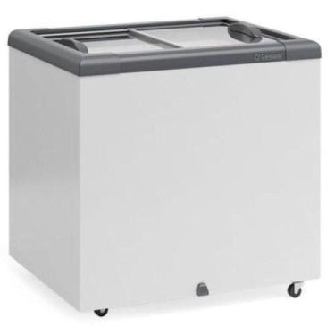 Imagem de Freezer Horizontal Gelopar Degelo Manual 210L GHD200 Cinza 220V, 220V