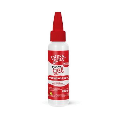 Imagem de Corante em Gel Vermelho Ruby DecorGel 60g Dona Jura