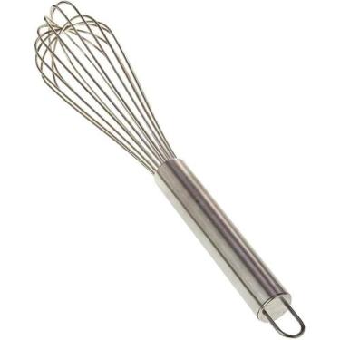 Imagem de Batedor Manual Fouet Profissional Brinox Top Pratic 36 cm Aço Inox