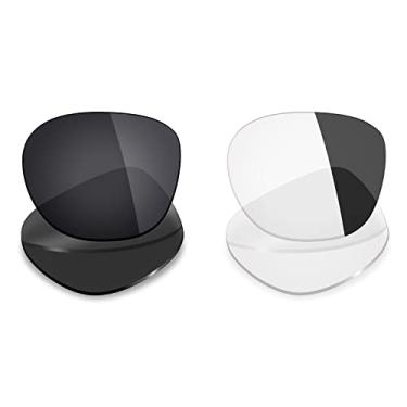 Imagem de Mryok 2 pares de lentes polarizadas de substituição para óculos de sol Oakley Garage Rock – Opções
