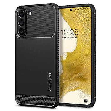 Imagem de Spigen Capa Rugged Armor projetada para Galaxy S22 (2022) - Preto fosco