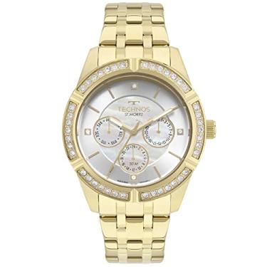 Imagem de Relógio Technos Feminino St.moritz Dourado - 6P79BS/1K