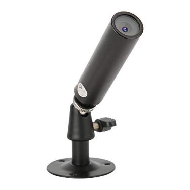 Imagem de Câmera cilíndrica AHD, câmera de segurança micro com fio de alta definição 1080p 2MP, AV e BNC 0.0001 Lux com cilindro de metal compatível com monitor/DVR, funciona com câmera AHD