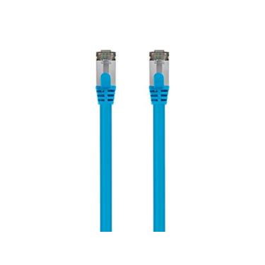 Imagem de Monoprice Cabo de rede Ethernet Cat8 26AWG S/FTP – 6,3 metros – Azul, 2GHz, 40Gbps, 3dB Headroom, cobre puro e PVC, série Entegrade