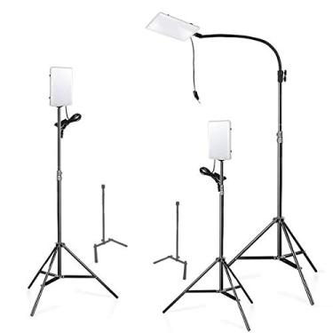 Imagem de Luz de Estúdio - Iluminadores led + Tripés de iluminação