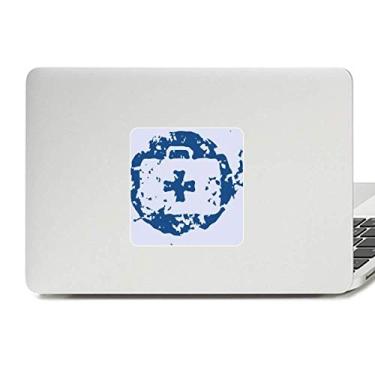 Imagem de Kit de Primeiros Socorros Azul Estampa de Ilustração Decalque Vinil Paster Laptop Adesivo Decoração PC