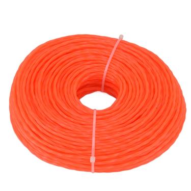 Imagem de linha de aparador torcida de 3,Corda de aparador de nylon,0 mm 85 m, linha de aparador de corda redonda de fio de nylon para cortadores de grama de servi?o pesado para jardim dom¨¦stico, Cord?o d