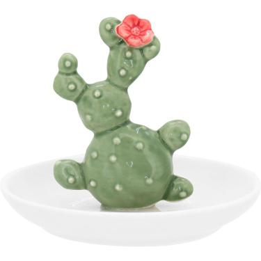 Imagem de KAKTUS ADORNO 9x11x11cm CERÂMICA VERDE CACTO