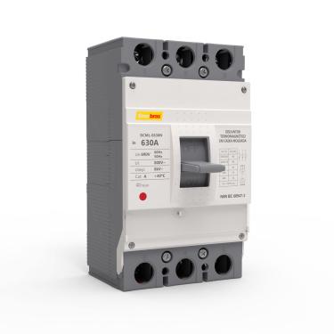 Imagem de Disjuntor Tripolar DCML-E630 630A - Enerbras