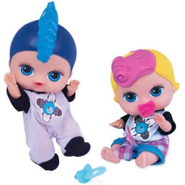 Imagem de Bonecos Babys Collection Mini Rock Baby - Super Toys - Supertoys