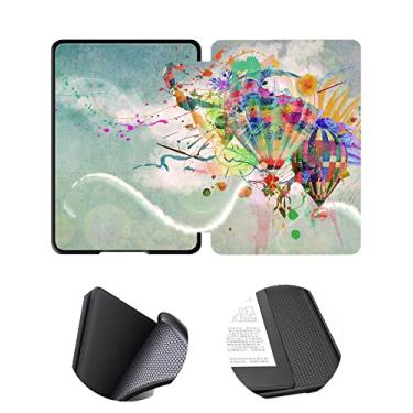 Imagem de Capa de TPU macia para Kindle (apenas para 8ª geração de 2016, modelo: SY69JL) com Auto Wake/Sleep, capa protetora à prova d'água