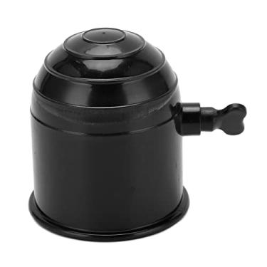 Imagem de ZPSHYD Tampa de bola de engate de reboque, tampa de bola de barra de reboque universal, capa de proteção de engate de reboque com botão (preto)