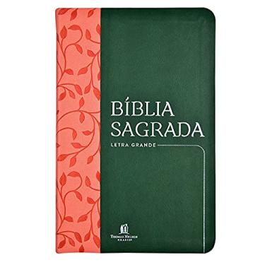 Imagem de Bíblia Sagrada NVI, Couro Soft, Verde, Letra Grande, Leitura Perfeita