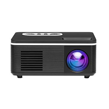 Imagem de Qudai 1080 P Mini Projetor 30 Lúmen Portátil LED Luz USB AV Port Para Escritório Home Theater Ao Ar Livre EUA Plug BD