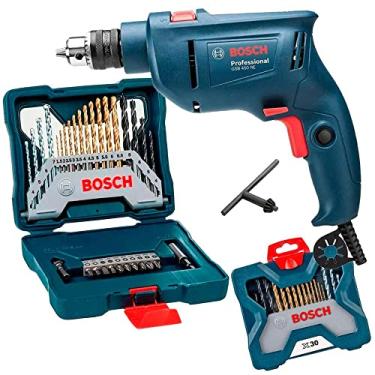 Imagem de Furadeira Industrial Impacto Rev 450w Gsb 450 Re + Kit compatível com BOSCH