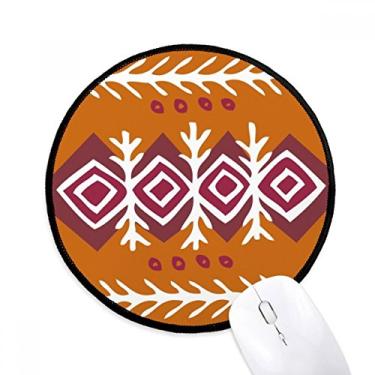 Imagem de DIYthinker Totems marrom do México tapete de rato da civilização antiga desktop escritório tapete redondo para computador