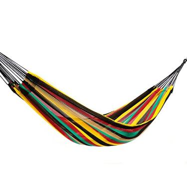 Imagem de Rede de Dormir Amazonas Nylon Listrado Modelo Jamaica