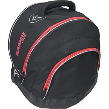 Imagem de Raider Elite Motorcycle Helmet Bag Storage Fleece Lined Zip Up Preto - Capa impermeável