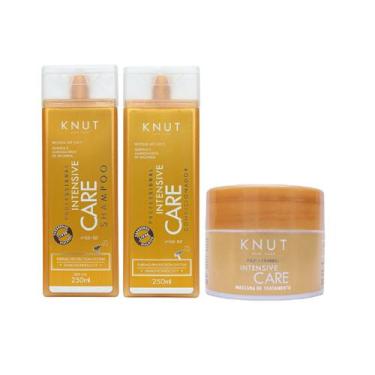 Imagem de Knut Intensive Care Kit Shampoo + Condicionador + Mascara