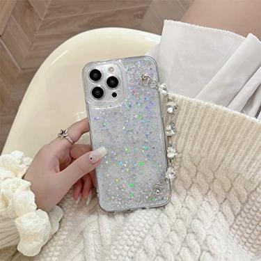 Imagem de Para iPhone 14 13 12 11 Pro Max Mini X XS XR 7 8 14 Plus cases Glitter Dazzle Love Chain Case, Love Chain, para iphone 12 pro