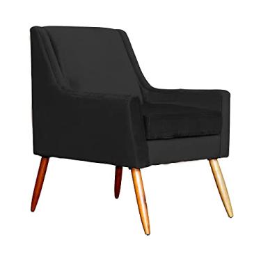 Imagem de Poltrona Ariane Luxo Suede Cores - DS Estofados