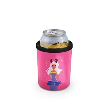 Imagem de Porta Latas 350ml SIGNOS - Áries - Rosa