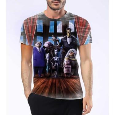 Imagem de Camisa Camiseta A Família Addams Filme Wandinha Mortícia 5 - Estilo Kr