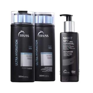 Imagem de Truss Ultra Hydration Sh 300ml + Cd 300ml + Night Spa
