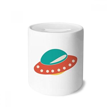 Imagem de DIYthinker Universo Alienígena Monstro OVNI Caixa de Dinheiro Caixa de Cerâmica Porta-Moedas Presente