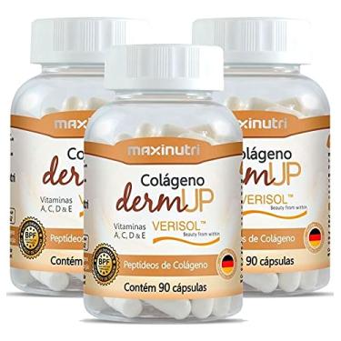 Imagem de Colágeno Hidrolisado DermUp Verisol - 3 unidades de 90 cápsulas - Maxinutri