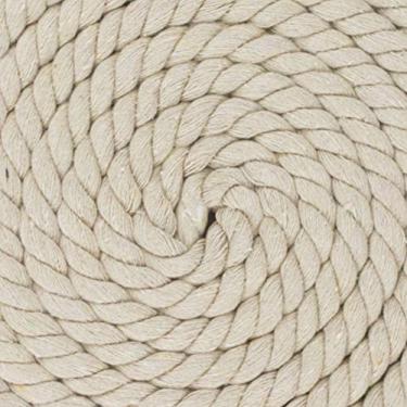 Imagem de Corda de algodão trançado natural West Coast Paracord – Corda artesanal – Corda tripla super macia e forte para esportes, decoração, artesanato, macramê, uso interno (1,27 cm x 320 m, camelo)