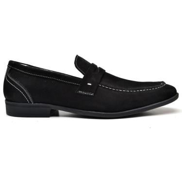 Imagem de Mocassim Masculino Couro Calce Fácil Confortável Casual