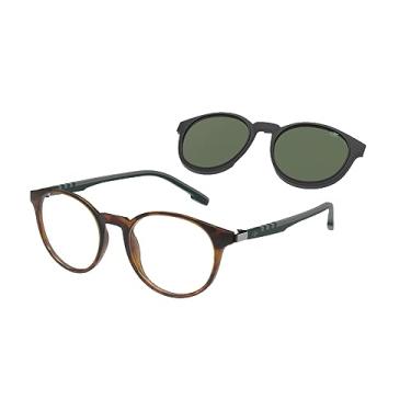 Imagem de Armação De Óculos Mormaii Swap 2 Clip On M6071f3951 Redondo Unissex