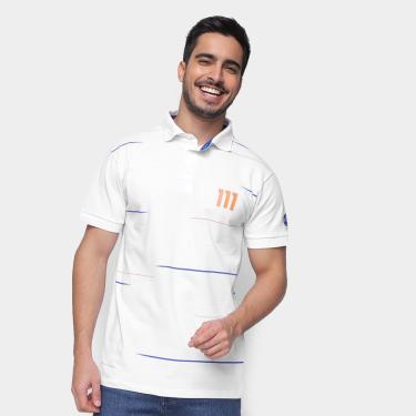 Imagem de Camisa Polo RB111 Rubens Barrichello Abstract Masculina-Masculino