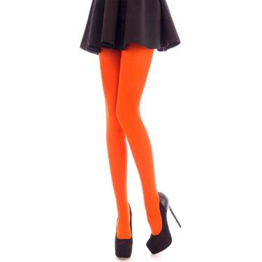 Imagem de Meia-Calça Colorida Neon Adulta para Fantasias