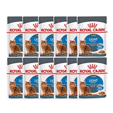 Imagem de Kit 12 Ração Úmida Royal Canin Ultra Light Sachê – 85g